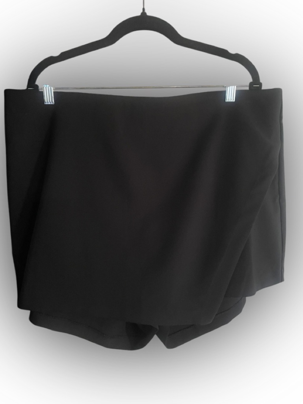 torrid Black Wrap-Front Skort